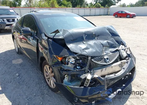 2012 Honda Civic Ex из США, поврежденный, VIN 2HGFG3B83CH536307